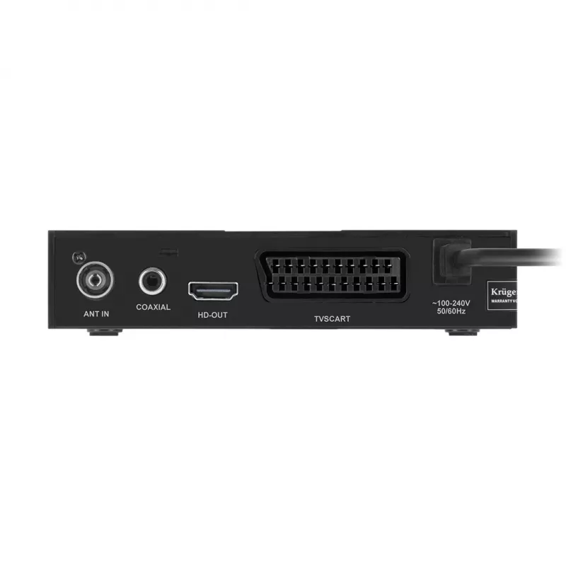 KRUGER & MATZ Sintonizzatore DVB-T2 H.265 HEVC KM0550D