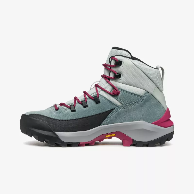 Scarpa Mustang TRK GTX Stivali da donna, Verde conifera/Lampone, taglia 39