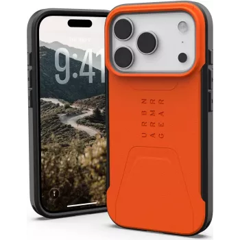 UAG Civilian Custodia MagSafe per iPhone 17 Pro, Arancione