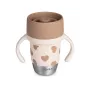 Beaba BigLove Bicchiere da allenamento in acciaio inox 360° 250 ml rosa
