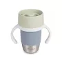 Beaba Bicchiere da allenamento in acciaio inox 360° Pebble Grey