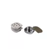 Beaba BigLove Set di contenitori in acciaio inox con coperchi in silicone, 3 pezzi