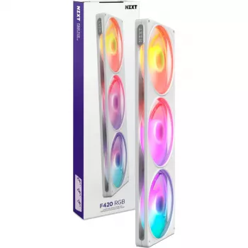 NZXT F420 RGB Dissipatore a liquido (bianco, 420 mm)