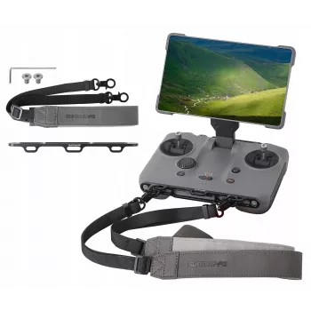 Tracolla da collo/spalla con supporto lanyard SUNNYLIFE per radiocomando DJI RC Pro 2 - nero