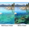 Filtro ibrido 2-in-1 ND32 + CPL SUNNYLIFE per DJI Osmo Nano + custodia