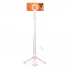 Asta selfie con treppiede Bluetooth MagSafe TECH-PROTECT L11S rosa