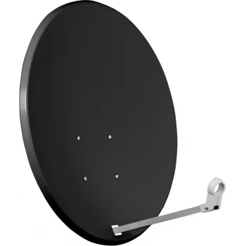 Parabola satellitare offset CORAB COR-800SAE-C 80 cm, antracite