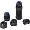 ORNO Connettore maschio dritto per cavo M25 IP68 5x6mm² 450V/30A OR-AE-13604