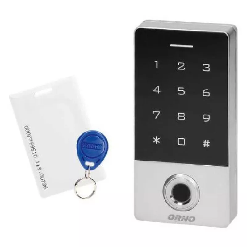 ORNO OR-ZS-822 Lucchetto a combinazione con lettore di impronte digitali e lettore RFID