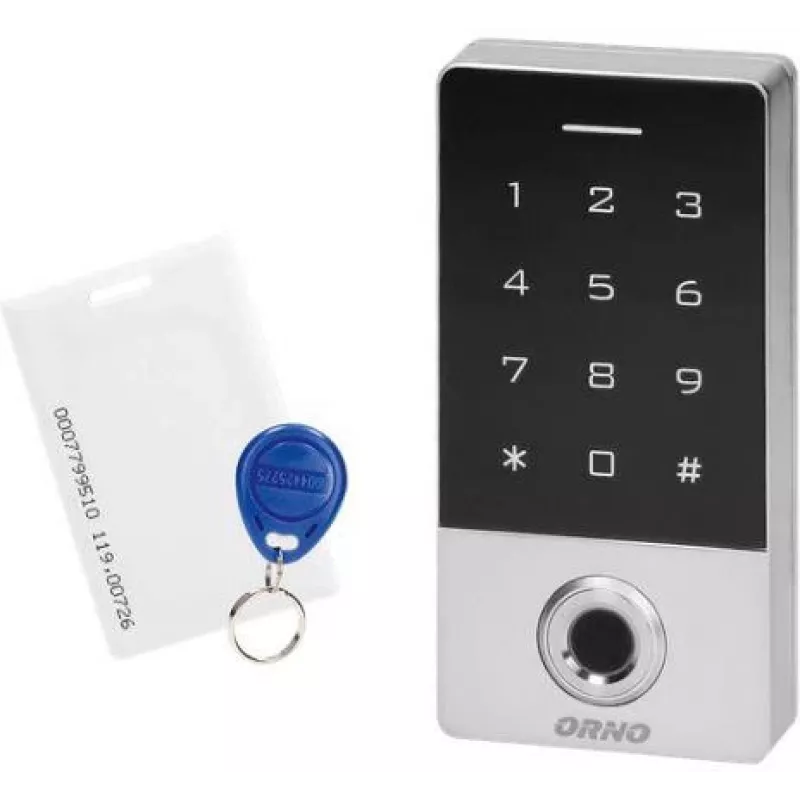ORNO OR-ZS-822 Lucchetto a combinazione con lettore di impronte digitali e lettore RFID