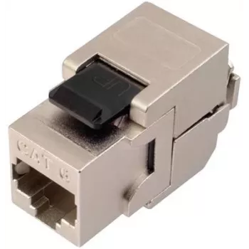 SOLARIX Modulo keystone Cat.6 STP RJ45, IDC senza attrezzi, nero