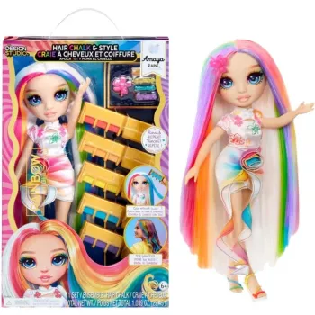 MGA Rainbow High Hair Chalk & Style bambola - Amaya Raine
