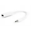 Gembird adattatore Mini DisplayPort a HDMI 4K 30Hz bianco A-MDPM-HDMIF-02-W