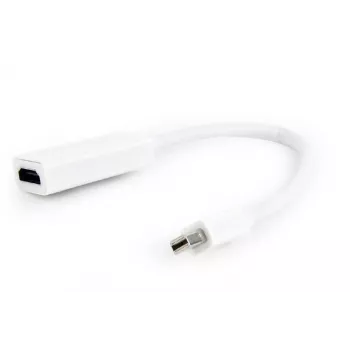 Gembird adattatore Mini DisplayPort a HDMI 4K 30Hz bianco A-MDPM-HDMIF-02-W