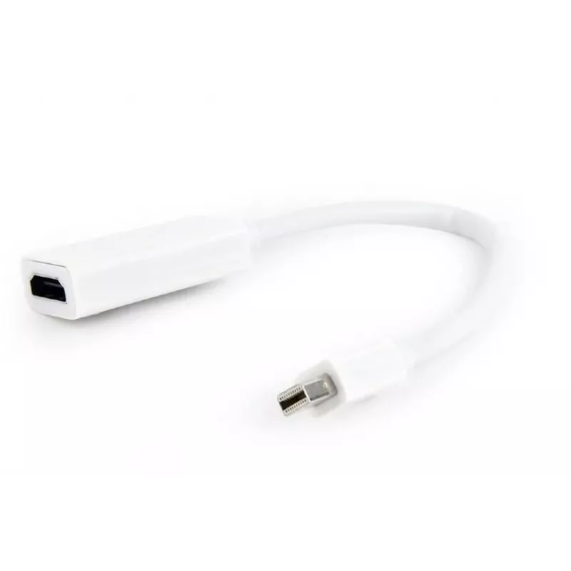 Gembird adattatore Mini DisplayPort a HDMI 4K 30Hz bianco A-MDPM-HDMIF-02-W