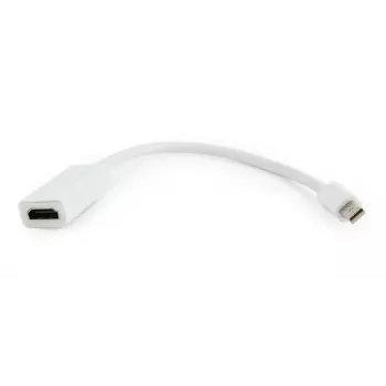 Gembird adattatore Mini DisplayPort a HDMI 4K 30Hz bianco A-MDPM-HDMIF-02-W