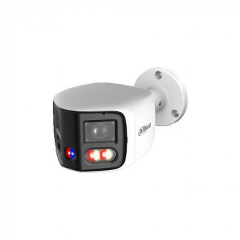 DAHUA IPC-PFW31259S-A180-E2-AS-PV-0280B telecamera di rete panoramica da esterno 5MP dual-lens con deterrenza attiva, audio bidirezionale e PoE/Wi-Fi