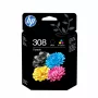 Cartucce d'inchiostro originali HP 308 nero/tricromia confezione combinata (confezione da 2)