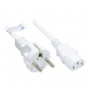 Good Connections Cavo di alimentazione spina Schuko a IEC C13, bianco, 1m