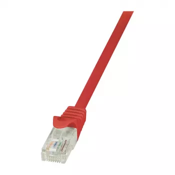 LogiLink Cavo patch Cat.6 U/UTP, RJ45, rosso, 1,5 m, EconLine