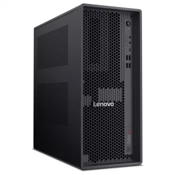 Lenovo ThinkStation P4 30KN Tower Workstation - AMD Ryzen 5 Pro 9655 3,9 GHz, 32 GB RAM, 512 GB NVMe SSD, grafica Radeon, Windows 11 Pro, monitor