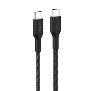 Belkin BOOST↑CHARGE cavo USB-C a USB-C intrecciato 60W 2m nero