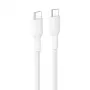 Belkin BOOSTCHARGE cavo USB-C a USB-C intrecciato 60W PD 2m bianco