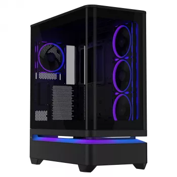 ASUS PRIME AP304 TG ARGB ATX Black Edition case gaming
