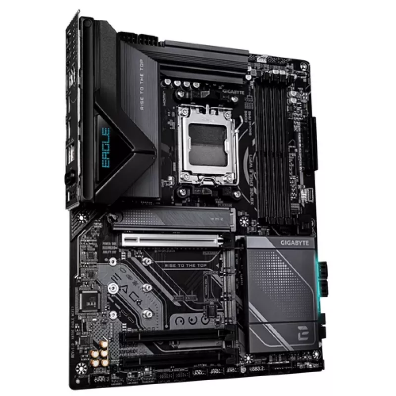 GIGABYTE X870E EAGLE WIFI7 scheda madre AM5 ATX, 4x DDR5, HDMI, DP, 4x M.2, USB4, Wi-Fi 7, 5GbE