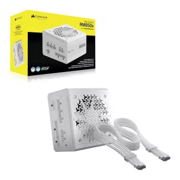 CORSAIR RMe White Series RM850e 2026 Cybenetics Platinum alimentatore ATX 850W completamente modulare