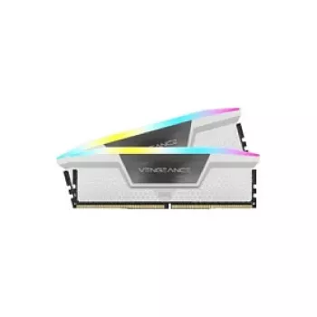 CORSAIR Vengeance RGB 32GB (2x16GB) DDR5 6000MHz CL38 kit dual channel bianco