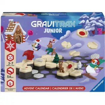Ravensburger GraviTrax Junior calendario dell'avvento - 24 giorni di sorprese pista di biglie