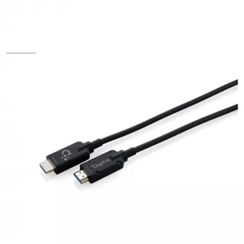 DIGITUS Armored HDMI 2.1 cavo ottico attivo, 8K UHD, 20 m, nero