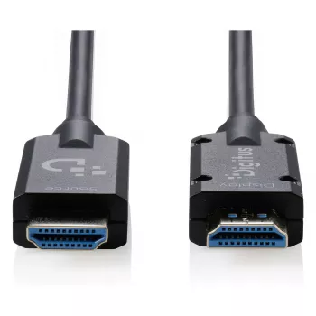 DIGITUS Armored HDMI 2.1 cavo ottico attivo, 8K UHD, 20 m, nero