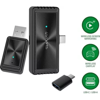 4smarts adattatore wireless CarPlay Screen Mirroring nero