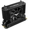 Team Group T-Force GC PRO 2TB M.2 2280 PCIe Gen5 NVMe SSD con dissipatore T-FORCE DARK AirFlow, nero