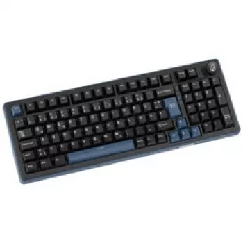 Ducky OK-M 98 tastiera gaming, layout 98%, hot-swap, illuminazione RGB, ISO, switch tattili KTT, nero
