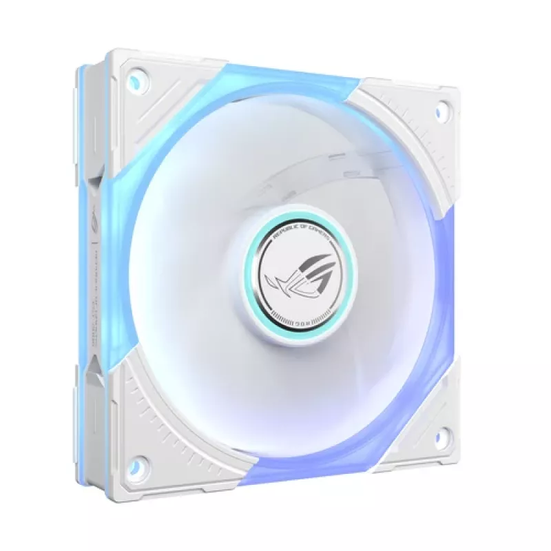 Ventola ASUS ROG Eurux GR120 ARGB Reverse Fan White Edition, 120 mm, confezione singola