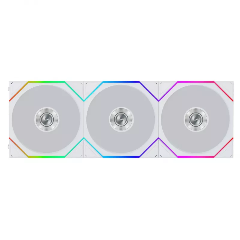 Lian Li UNI FAN TL FLEX Wireless ARGB ventola 120mm, bianco, confezione da 3 con controller