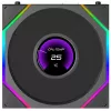 Lian Li UNI FAN TL LCD FLEX Wireless 120mm Reverse Blade ventola ARGB PWM con display LCD - nero