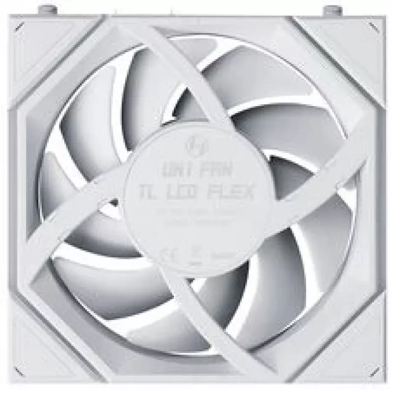 Lian Li UNI FAN TL LCD FLEX Wireless ARGB Reverse Blade ventola 120mm - bianco