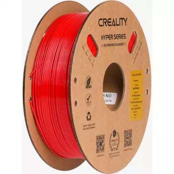 Creality Hyper PETG filamento per stampante 3D, 1,75 mm, 1 kg, rosso
