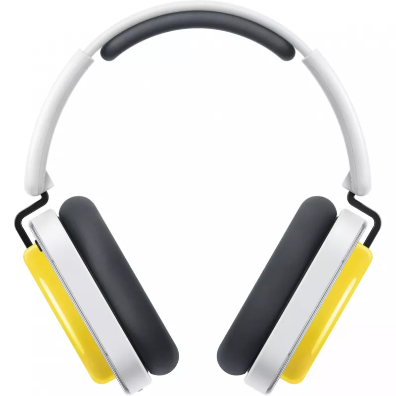 Nothing Headphone (a) cuffie over-ear gialle - Bluetooth 5.3, LDAC, ANC, batteria 42,5h