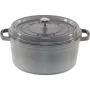 STAUB La Cocotte 28cm pentola brasata rotonda in ghisa, grigio grafite