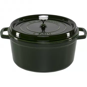 Staub La Cocotte Round 28 cm, 5,9 L, Basil Green, ghisa