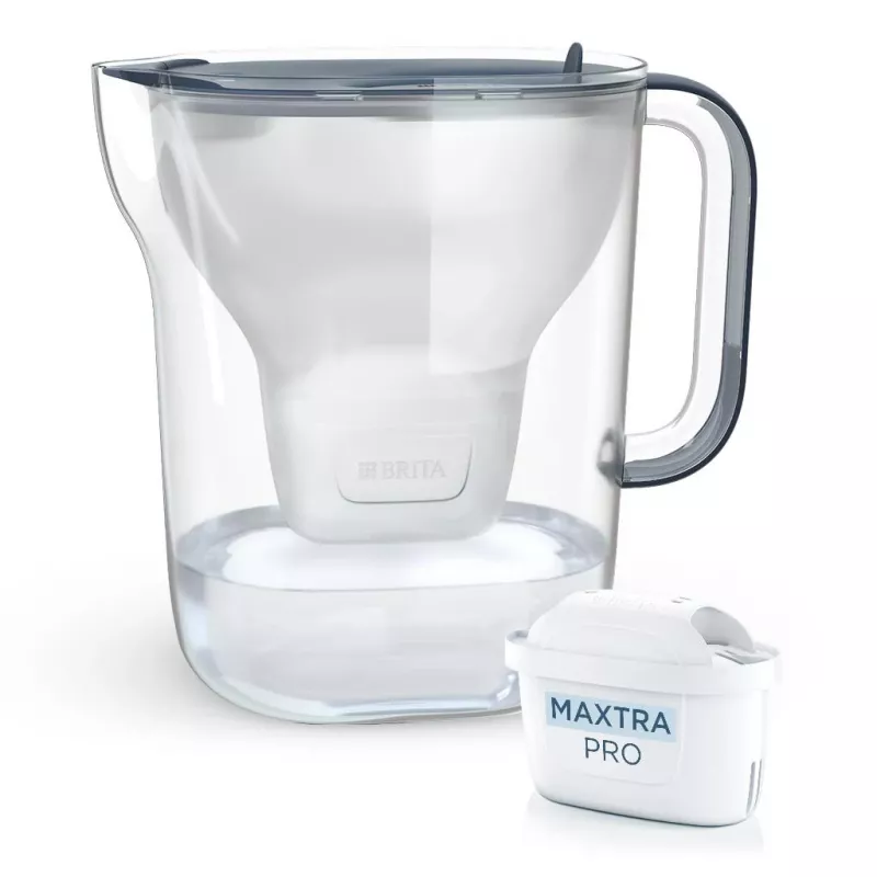 BRITA Style Essential XL caraffa filtrante blu con filtro MAXTRA PRO Pure Performance