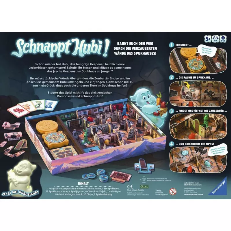 Ravensburger Schnappt Hubi! gioco elettronico cooperativo per bambini - vincitore Gioco dell'anno per bambini 2012
