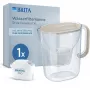 BRITA Style Essential XL Caraffa filtrante 3,6L Bianco + MAXTRA PRO Pure Performance Sand