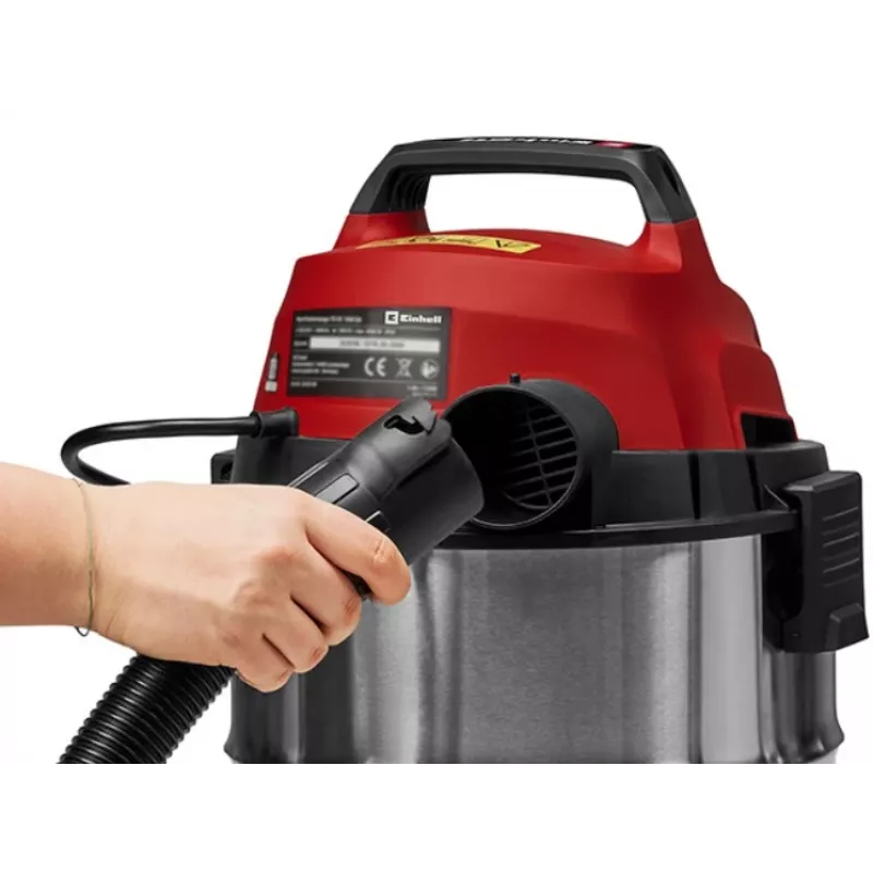 Aspiratore solidi/liquidi da officina Einhell TC-VC 3055 SA con presa di corrente, 30 L