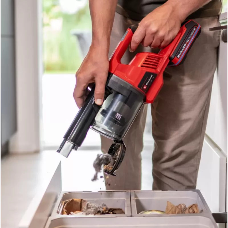 Einhell TE-SV 18 Li-FLX-Solo scopa aspirante a batteria 18V senza batteria